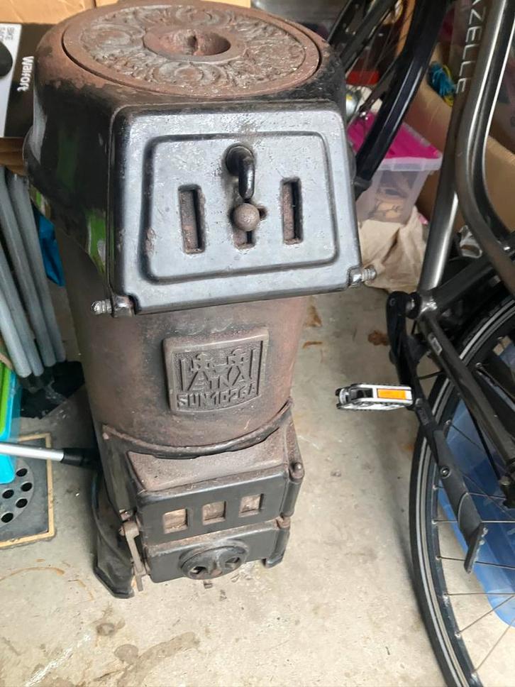 Etna  Potkachel - Klassiek! SUN 1024A, Huis en Inrichting, Kachels, Gebruikt, Vrijstaand, Potkachel, Hout, Ophalen