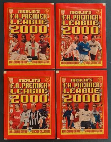 Merlin's FA Premier League 2000 Sticker Pack Sealed Los/Set beschikbaar voor biedingen