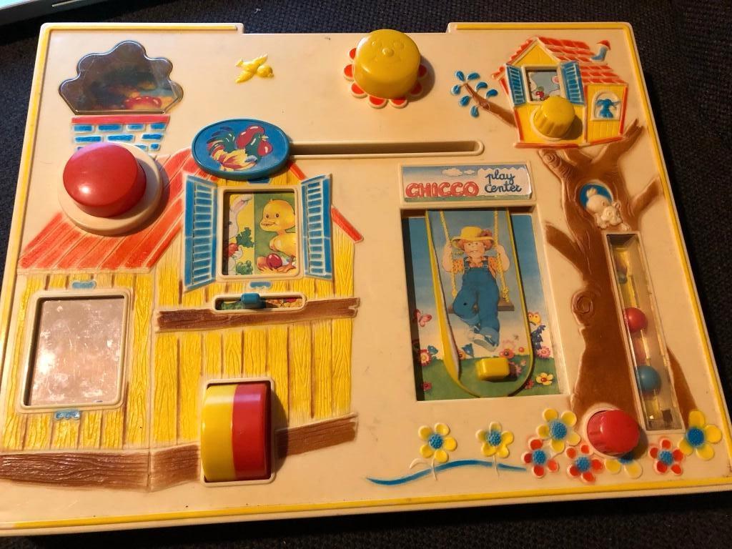 Vintage Chicco Play Center 1979, Ophalen of Verzenden, Gebruikt, Overige typen, Met wieltjes