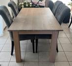 Mooie eethoek! Eettafel + 6 stoelen, Huis en Inrichting, Complete eetkamers, Ophalen, Gebruikt