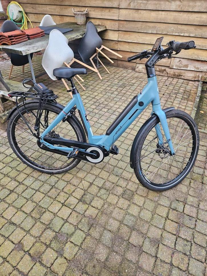Nette amslod kent, Fietsen en Brommers, Elektrische fietsen, Zo goed als nieuw, Overige merken, 47 tot 51 cm, 50 km per accu of meer
