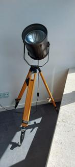 Toffe industriële vloerlamp, geel, Ophalen, Overige materialen, Zo goed als nieuw, 150 tot 200 cm
