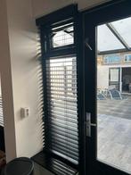 Zwarte Houten Jaloezieën, Huis en Inrichting, Ophalen, Gebruikt, 50 tot 100 cm, 100 tot 150 cm