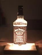 Jack Daniels lamp, Huis en Inrichting, Lampen | Tafellampen, Ophalen of Verzenden, Nieuw, Glas, Minder dan 50 cm