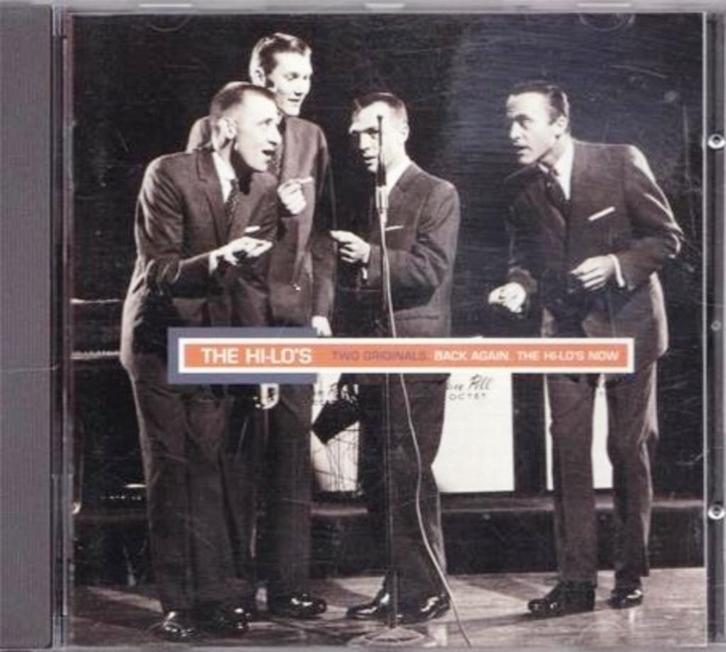 The Hi-Lo's - Two Originals, Back again / The Hi-Lo's now., Cd's en Dvd's, Cd's | Jazz en Blues, Gebruikt, Jazz, 1960 tot 1980