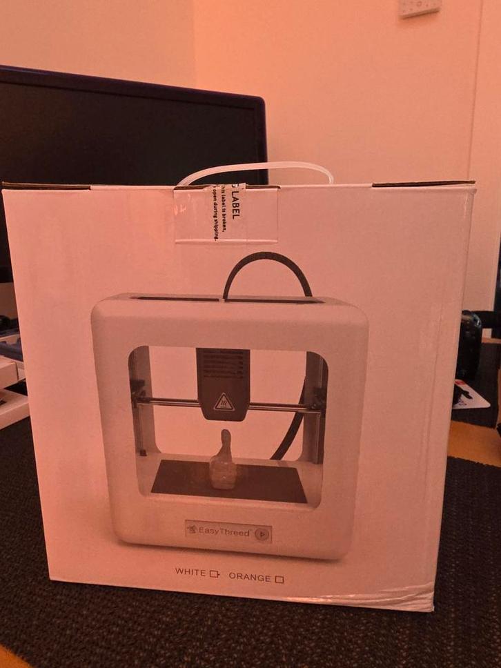 Easythreed Nano 3D Printer White, Computers en Software, 3D Printers, Zo goed als nieuw, Ophalen of Verzenden