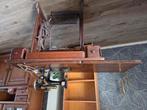 Eiken trap naaimachine, Antiek en Kunst, Ophalen