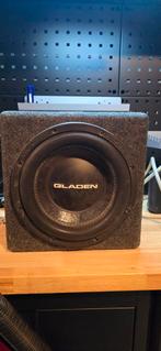 Gladen sqx 10 inch subwoofer i.z.g.s., Auto diversen, Ophalen of Verzenden