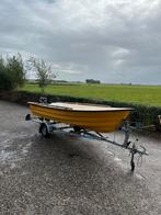 Consoleboot visboot Suzuki 9,9PK incl. Trailer, Watersport en Boten, Ophalen, Gebruikt, Minder dan 10 pk, Tot 6 meter