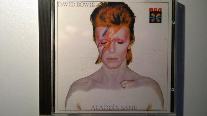 David Bowie - Aladdin Sane, Cd's en Dvd's, Cd's | Rock, Zo goed als nieuw, Poprock, Ophalen of Verzenden