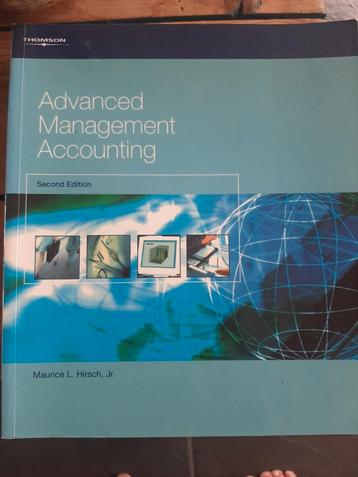 Advanced management accounting beschikbaar voor biedingen