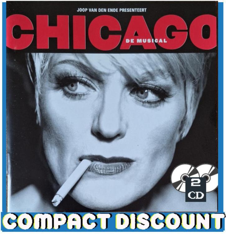 2CD Chicago de Musical NL Cast Simone Kleinsma Pia Douwes, Cd's en Dvd's, Cd's | Nederlandstalig, Zo goed als nieuw, Soundtrack of Musical