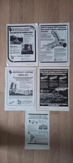 BARRAULT-Lépine  bietenrooiers., Ophalen of Verzenden, 1920 tot 1940, Tijdschrift