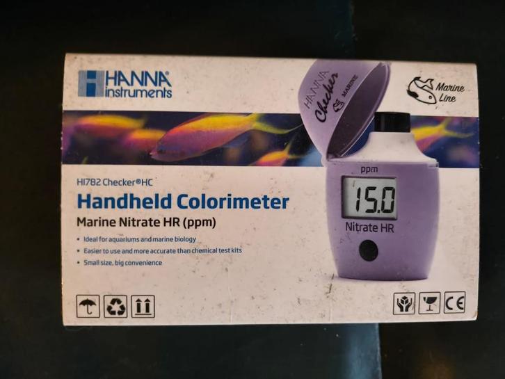 Hanna Checker pocket fotometer Nitraat, Dieren en Toebehoren, Vissen | Aquaria en Toebehoren, Zo goed als nieuw, Ophalen