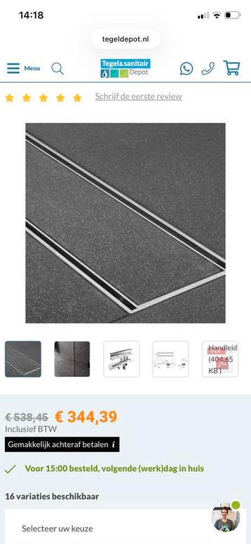 Easy drain Multi NIEUW IN DOOS beschikbaar voor biedingen