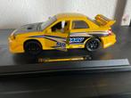Burago 2002 Subaru Impreza WRX - Geel 1.24, Ophalen, Zo goed als nieuw, Auto, Overige merken