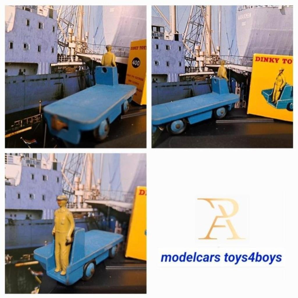 Dinky Toys no 400 B.E.V. Electric Truck 1/43, Ophalen of Verzenden, Gebruikt, Overige typen, Dinky Toys