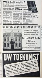 Advertenties reclames uit 1937, Verzamelen, Verzenden, Gebruikt, Overige typen
