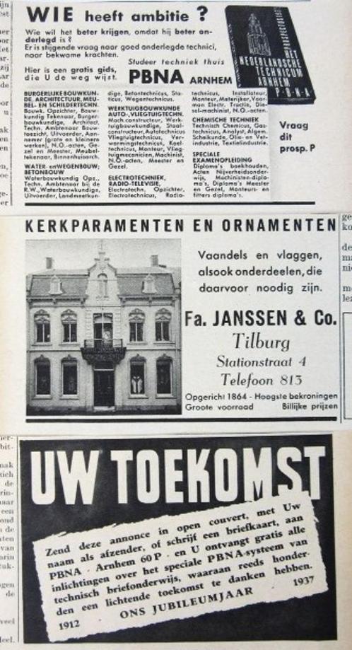 Advertenties reclames uit 1937, Verzamelen, Merken en Reclamevoorwerpen, Gebruikt, Overige typen, Verzenden