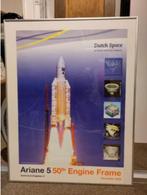 Poster Ariane 5, 50Th Engine Frame, Ophalen, Rechthoekig Staand, Met lijst, Deurposter of groter