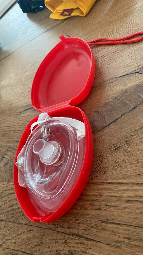 Beademingsmasker in harde case, Hobby en Vrije tijd, Overige Hobby en Vrije tijd, Zo goed als nieuw, Ophalen