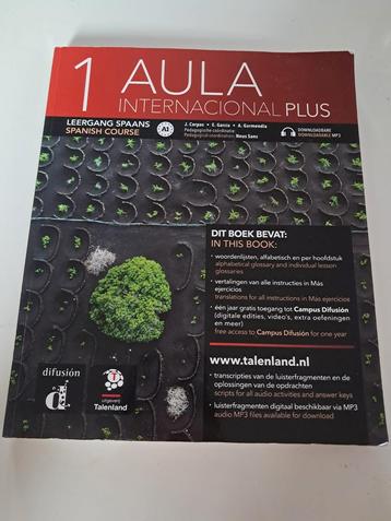 Aula Internacional Plus 1 - Spaans Leerboek beschikbaar voor biedingen