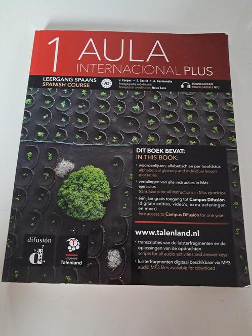 Aula Internacional Plus 1 - Spaans Leerboek, Boeken, Taal | Spaans, Zo goed als nieuw, Non-fictie, Ophalen of Verzenden