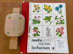 Herbarium  multo systeem en houten pers, Hobby en Vrije tijd, Ophalen of Verzenden, Zo goed als nieuw
