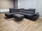 GRATIS BEZORGEN | Mooi Antraciet Hoekbank van MONTEL, Info@banxtel.nl, Gebruikt, Hoekbank, Hoekbank