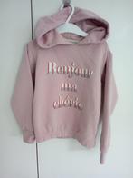 sweater hoodie lange mouw zachtrose maat 110-116, Meisje, Trui of Vest, Gebruikt, Zeeman