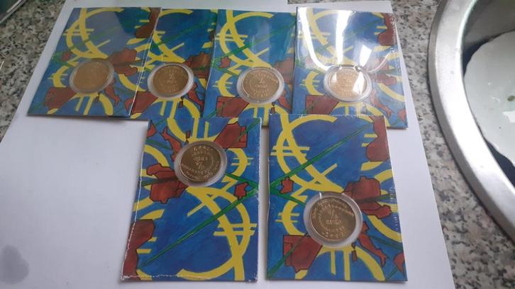 Eerste verzamel munt 1/4 euro, Postzegels en Munten, Munten | Nederland, Setje, Euro's, Koningin Beatrix, Ophalen of Verzenden