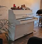 Witte Ritterhaus Piano - Gestemd, Muziek en Instrumenten, Piano's, Ophalen, Gebruikt, Wit, Piano