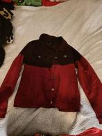 Rode denim jas spijkerjas M, Ophalen of Verzenden, Nieuw, Maat 38/40 (M), Rood