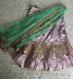 Lengha choli, indiase kleding, Kleding | Dames, Overige typen, Paars, Maat 46/48 (XL) of groter, Ophalen of Verzenden
