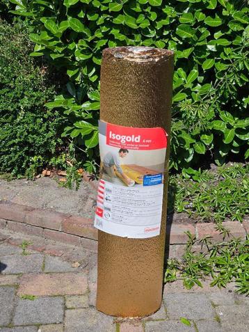 Isogold dampdichte ondervloer 10dB | 4mm 1x10m beschikbaar voor biedingen