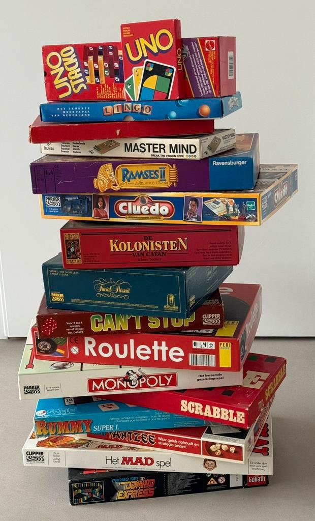 Diverse spelletjes, Hobby en Vrije tijd, Gezelschapsspellen | Kaartspellen, Gebruikt, Ophalen of Verzenden