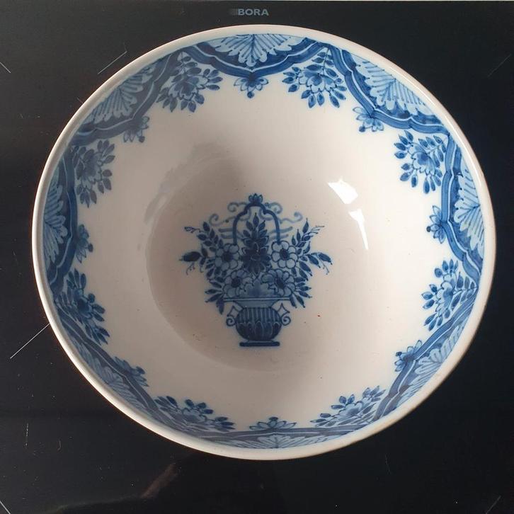 Makkum Aardewerk Schaal - Blauw Decor, Antiek en Kunst, Antiek | Schalen, Ophalen of Verzenden