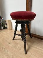 Antieke piano kruk, Antiek en Kunst, Ophalen