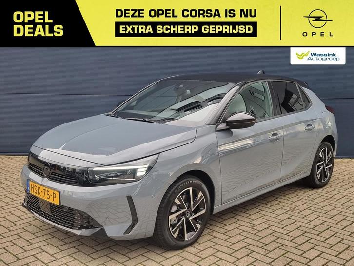Opel Corsa 1.2 Turbo 100pk GS | Navigatie | Stoel-/ en stuur, Auto's, Opel, Bedrijf, Te koop, Corsa, ABS, Achteruitrijcamera, Airconditioning