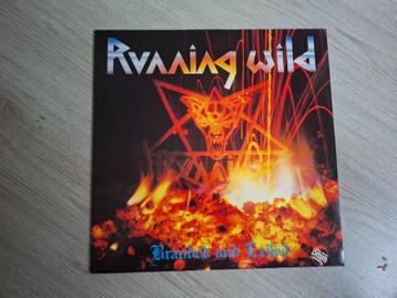 LP Running Wild – Branded And Exiled. (1985) beschikbaar voor biedingen