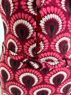 King Louie maat L pauwen emmy jurk 2856, Maat 42/44 (L), Ophalen of Verzenden, Zo goed als nieuw, Knielengte