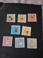 Albanië: mi. 1177/84. Klederdrachten., Ophalen of Verzenden, Overige landen, Gestempeld