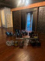 Discolampen 4x4 - Set van 16 Lampen, Ophalen, Gebruikt, Licht, Kleur