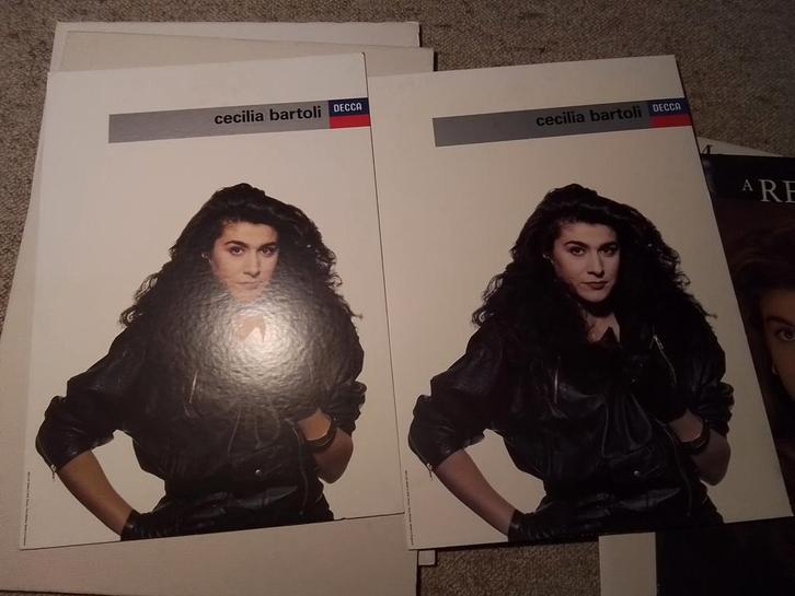 Cecilia Bartoli Decca Promotie Materiaal, Cd's en Dvd's, Vinyl | Klassiek, Gebruikt, Modernisme tot heden, Vocaal, Overige formaten