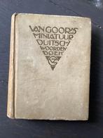 Van Goor’s miniatuur Duitsch woordenboek, Antiek en Kunst, Antiek | Boeken en Bijbels, Ophalen