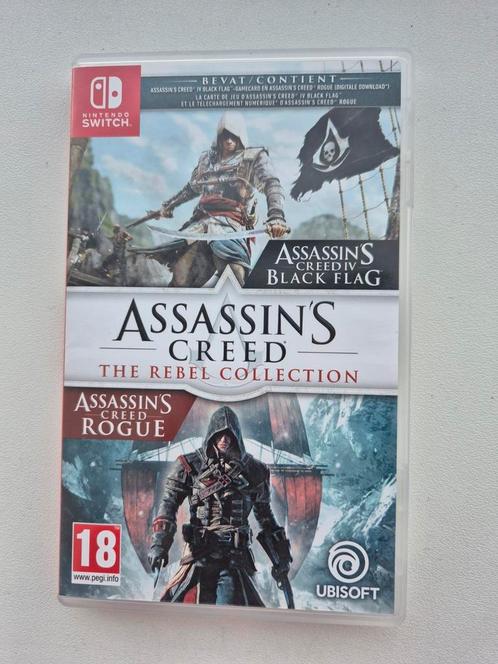 Assassin's Creed The Rebel Collection, Spelcomputers en Games, Games | Nintendo Switch, Zo goed als nieuw, Avontuur en Actie, 1 speler