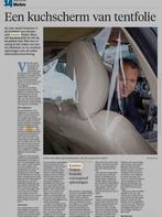 Spatscherm kuchscherm voor in auto karsten tent folie, Ophalen of Verzenden, Nieuw