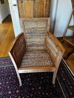 Rotan fauteuil, Huis en Inrichting, Ophalen, Riet of Rotan, Vintage, 75 tot 100 cm