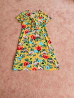 Leuke retro zomer viscose jurk King Louie maat 40, Maat 38/40 (M), Exota B.V., Info@kinglouie.com, Geel