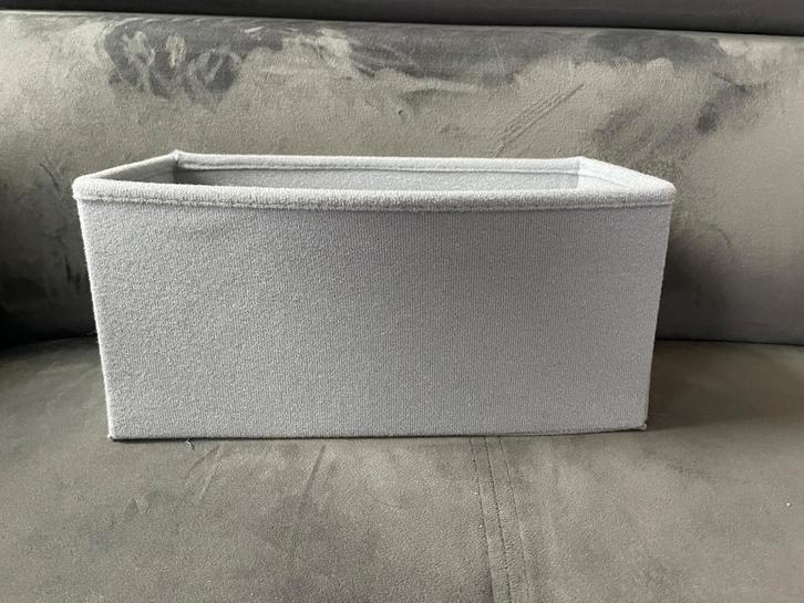 Grijze Opbergmand - Zo goed als nieuw, Huis en Inrichting, Woonaccessoires | Kisten, Zo goed als nieuw, Minder dan 50 cm, Minder dan 50 cm